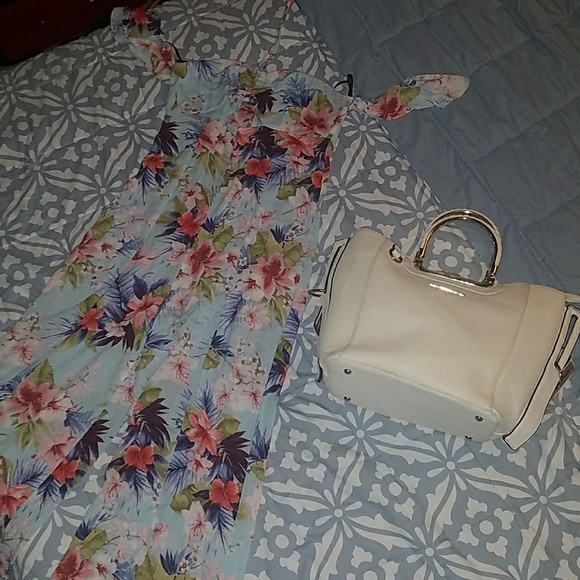 floral print jumpsuit - Picture 2 of 2